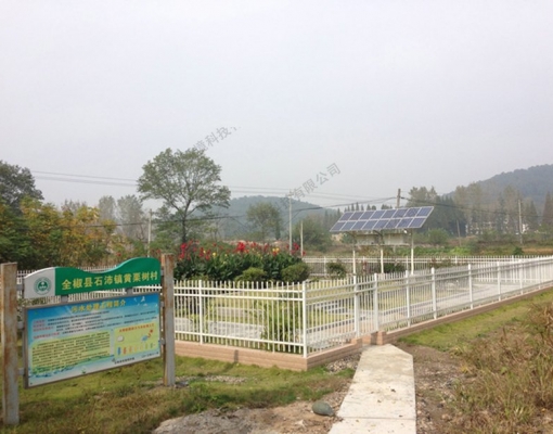 安徽省全椒县80吨太阳能污水示范工程